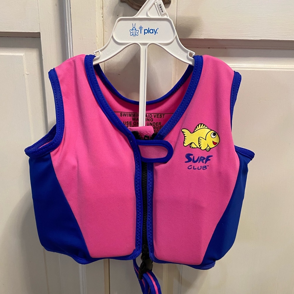 Toddler Girl Surf 🏄🏻‍♀️ Club Life Jacket